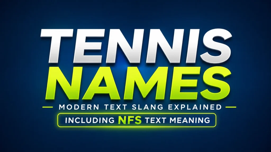 tennis names