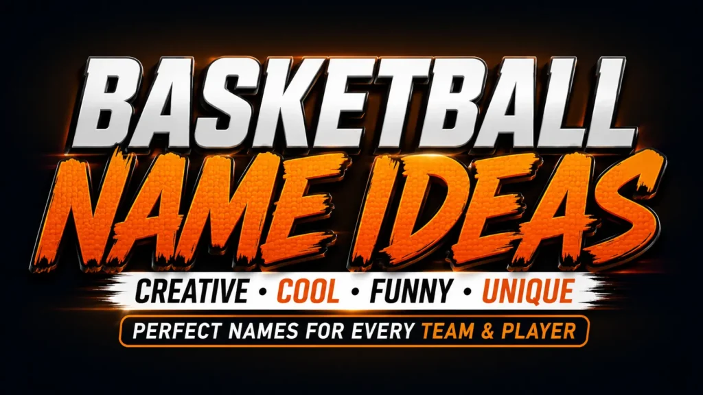 Basketball Name Ideas: Creative, Funny, Cool, and Memorable Names for Every Team