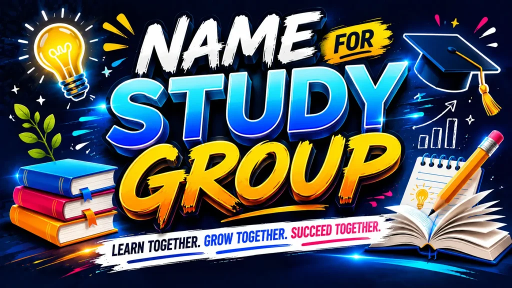 name for study group