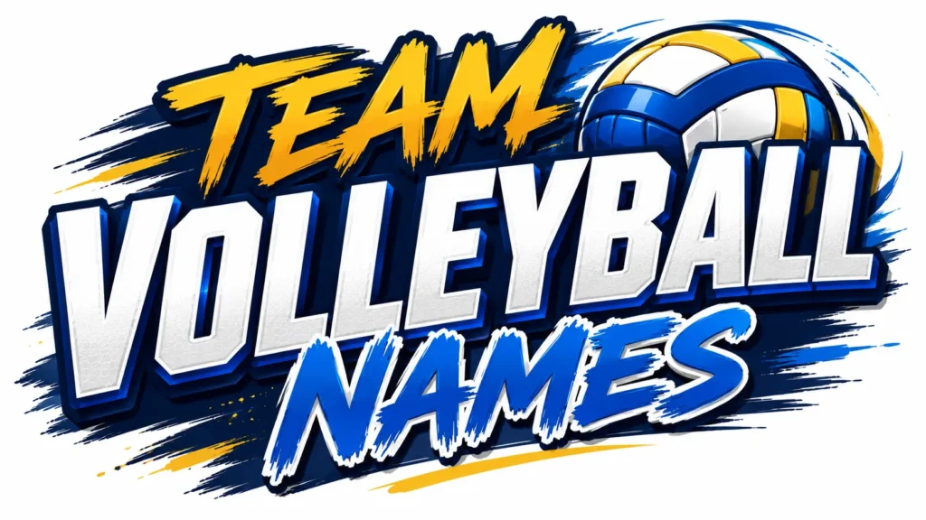 team volleyball names