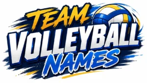team volleyball names