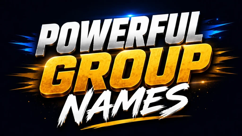 powerful group names